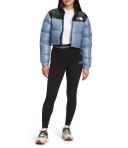 The North Face Pink Nuptse Short Down Jacket