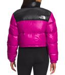 The North Face Pink Nuptse Short Down Jacket