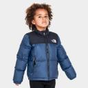 The North Face Printed 1996 Retro Nuptse Jacket - Kids' Shady Blue, 2T