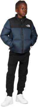 The North Face Printed 1996 Retro Nuptse Jacket - Kids' Shady Blue, 2T