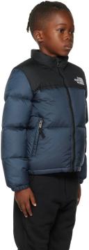 The North Face Printed 1996 Retro Nuptse Jacket - Kids' Shady Blue, 2T