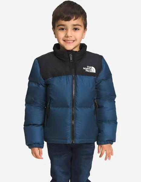 The North Face Printed 1996 Retro Nuptse Jacket - Kids' Shady Blue, 2T