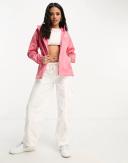 The North Face Quest DryVent Hooded Waterproof Jacket in Pink
