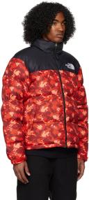 The North Face Red 1996 Retro Nuptse Jacket