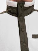The North Face Royal Arch 1/4 Zip Fleece White Brown - S