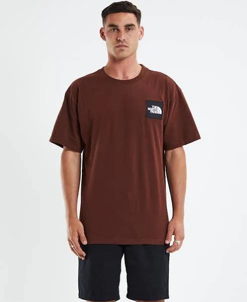 The North Face - Short Sleeve Heavyweight T-Shirt in Dark Brown