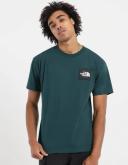 The North Face SS Heavyweight Box Tee, Pond / XL
