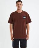 The North Face SS Heavyweight Box Tee, Pond / XL