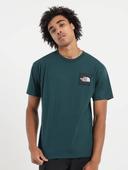 The North Face SS Heavyweight Box Tee, Pond / XL