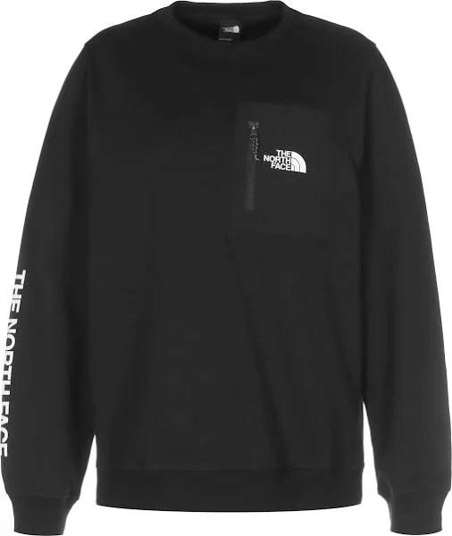 The North Face Tech Crewneck Sweatshirt (Men's) TNF Black/Multi-Colour / L