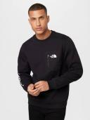 The North Face Tech Crewneck Sweatshirt (Men's) TNF Black/Multi-Colour / M