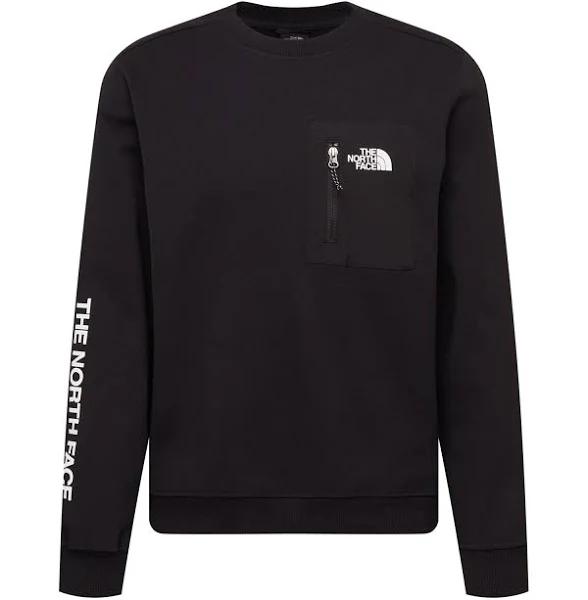 The North Face Tech Crewneck Sweatshirt (Men's) TNF Black/Multi-Colour / M