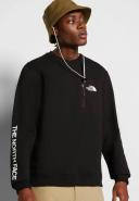 The North Face Tech Crewneck Sweatshirt (Men's) TNF Black/Multi-Colour / S
