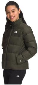 The North Face Teen Reversible North Down Jacket Green X-Small