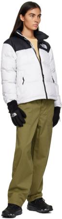 The North Face White 1996 Retro Nuptse Packable Down Jacket