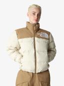 The North Face Women's 92 Low-Fi Hi-Tek Nuptse Jacket Brown Small
