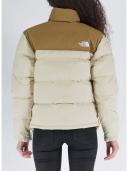 The North Face Women's 92 Low-Fi Hi-Tek Nuptse Jacket Brown Small