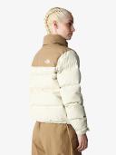 The North Face Women's 92 Low-Fi Hi-Tek Nuptse Jacket Brown Small