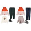 The North Face Women's Antora Rain Hoodie Orange Large