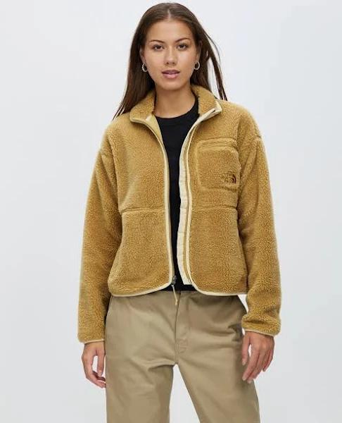 The North Face Women's Extreme Pile Full-Zip Jacket Brown Small