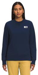 The North Face Women's Heritage Patch Crew Blue Small