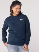 The North Face Women's Heritage Patch Crew Blue Small