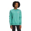 The North Face Women's Heritage Patch Crew Blue Small