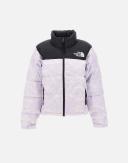 The North Face Women's Printed 1996 Retro Nuptse Jacket Purple Large