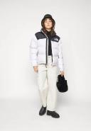 The North Face Women's Printed 1996 Retro Nuptse Jacket Purple Large