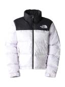 The North Face Women's Printed 1996 Retro Nuptse Jacket Purple Large