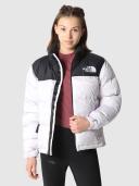 The North Face Women's Printed 1996 Retro Nuptse Jacket Purple Large