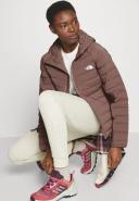 The North Face Womens Belleview Stretch Down Hoodie Jacket Deep Taupe