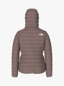 The North Face Womens Belleview Stretch Down Hoodie Jacket Deep Taupe