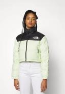 The North Face Womens Nuptse Short Jacket - Green - Size - S