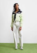 The North Face Womens Nuptse Short Jacket - Green - Size - S
