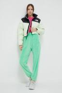 The North Face Womens Nuptse Short Jacket - Green - Size - S