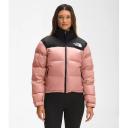 The North Face Womens Printed 1996 Retro Nuptse Jacket Antelope Tan/Ice Dye Print