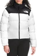 The North Face Womens Printed 1996 Retro Nuptse Jacket Antelope Tan/Ice Dye Print