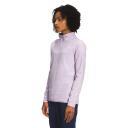 The North Face Womens TKA 100 Glacier 1/4 Zip - S / Lavender Fog