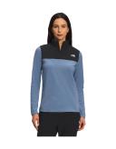The North Face Womens TKA 100 Glacier 1/4 Zip - S / Lavender Fog