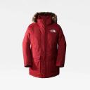 The North Face Zaneck DryVent Jacket Rust Red White Logo - L