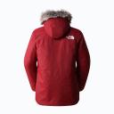 The North Face Zaneck DryVent Jacket Rust Red White Logo - L