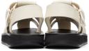 The Row, Fisherman leather sandals, Women, White, EU 36, Sandals