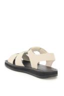 The Row, Fisherman leather sandals, Women, White, EU 36, Sandals