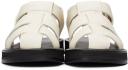 The Row, Fisherman leather sandals, Women, White, EU 36, Sandals