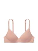 The T-Shirt Lightly-Lined Wireless Bra , Beige, 38C - Women's Bras - Victoria's Secret