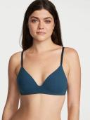 The T-Shirt Lightly Lined Wireless Bra , Blue, 40C - Women's Bras - Victoria's Secret