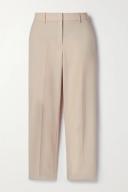 Theory - Treeca Cropped Wool-Blend Slim-leg Pants - Baby Pink - US10 - Net A Porter