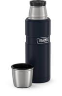 Thermos Stainless King Vacuum-Insulated Compact Bottle, 16 Ounce, Midnight Blue