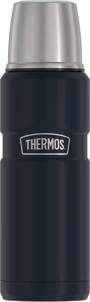 Thermos Stainless King Vacuum-Insulated Compact Bottle, 16 Ounce, Midnight Blue